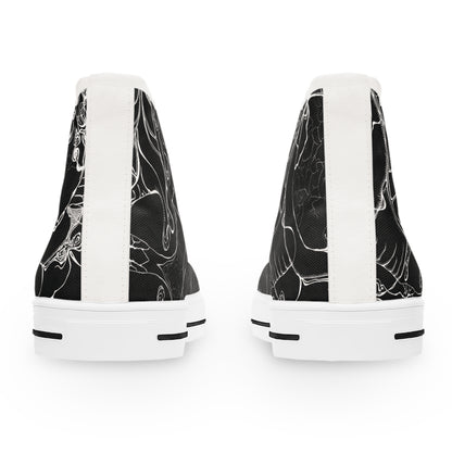 ELEMENTAL VISION Black ~ High-Top Sneakers for Women