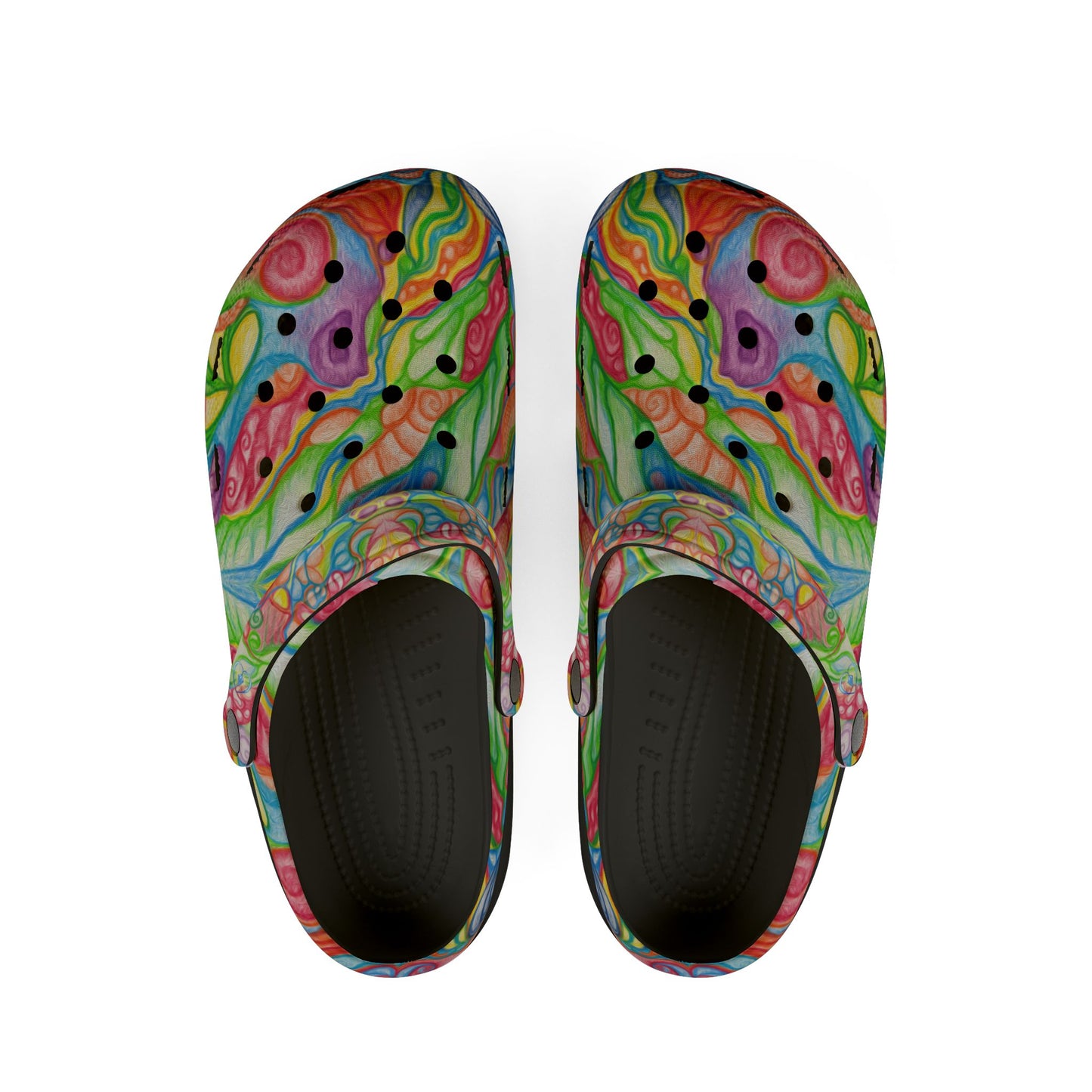 CELEBRATION | Unisex Rubber Clogs | For Adults | BUBBLING LIGHT