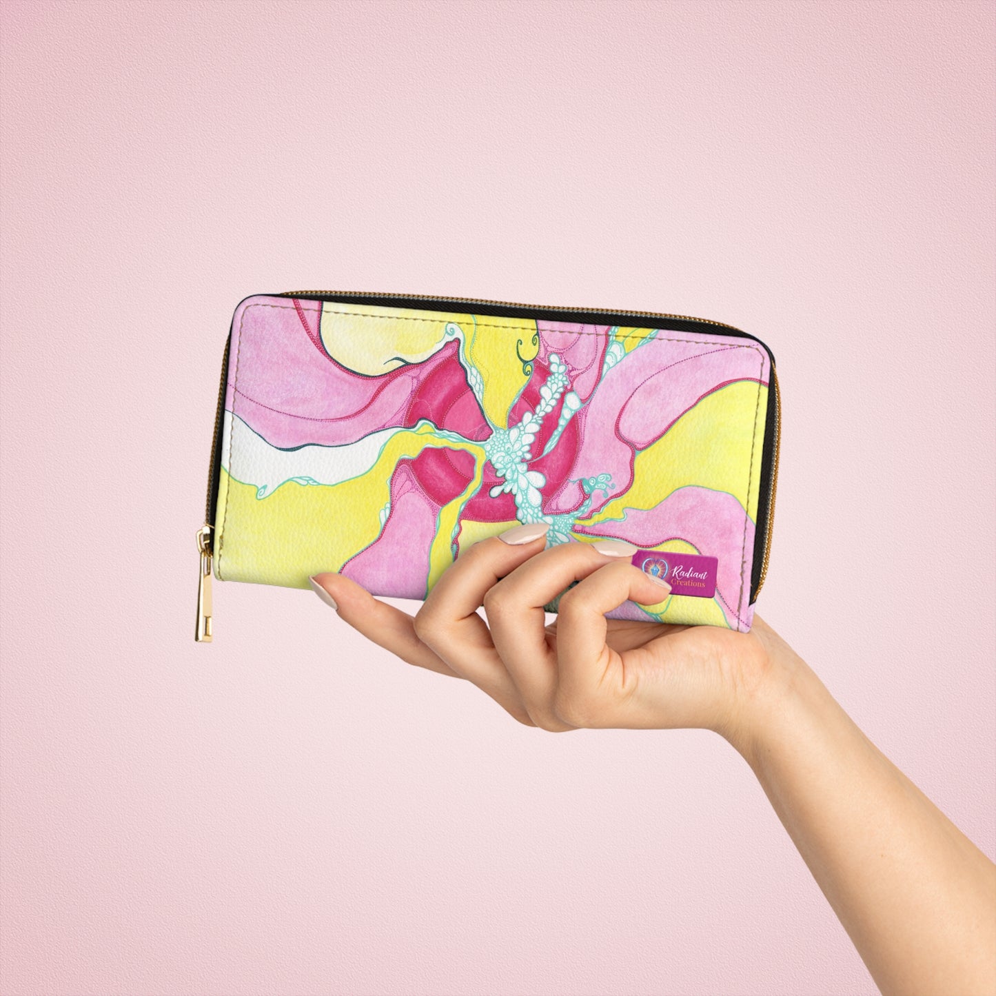RADIANT HEART | Zipper Wallet | HEART FLOW EXPANSION