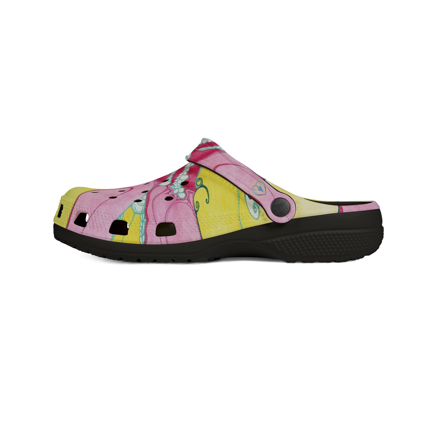 RADIANT HEART | Unisex Rubber Clogs | For Adults | HEART FLOW EXPANSION