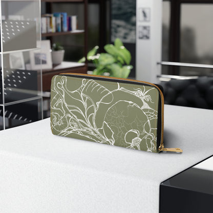 ELEMENTAL VISION | Zipper Wallet | KHAKI BRAVE