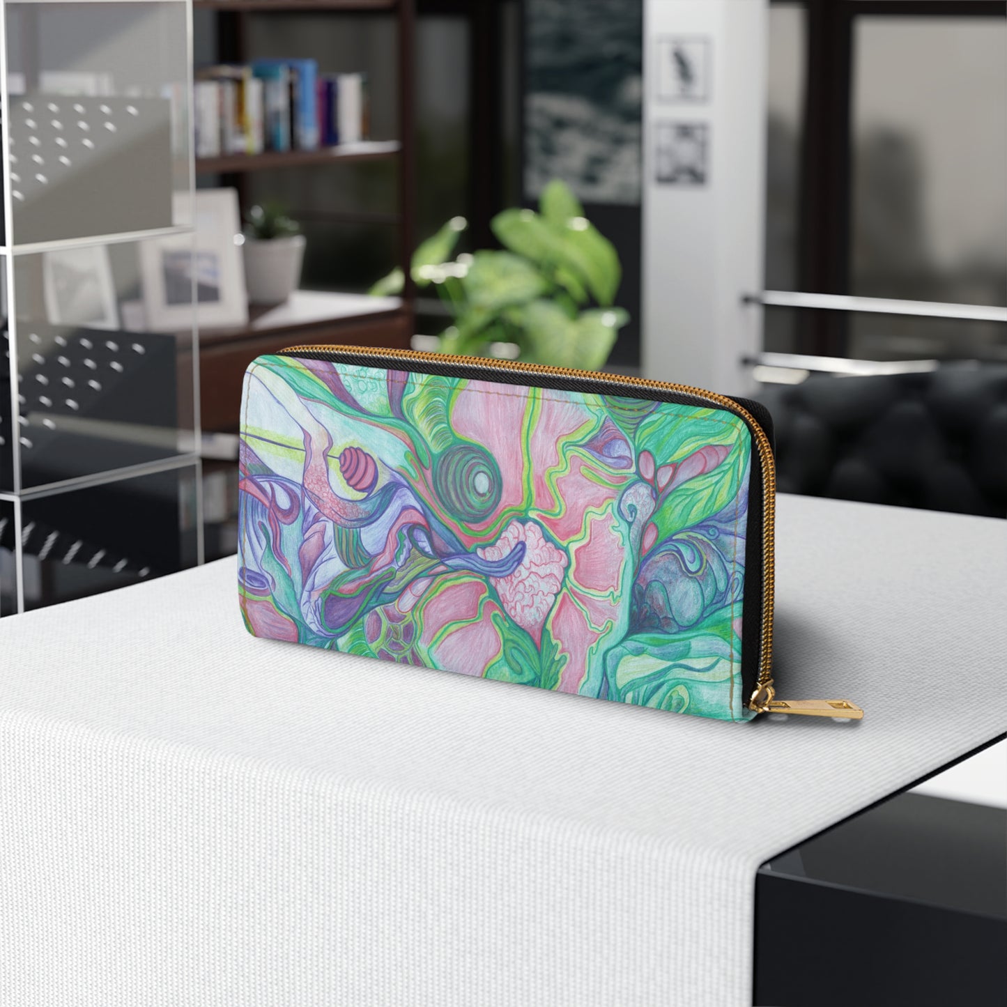 ELEMENTAL GARDEN | Zipper Wallet | NATURE'S BLOSSOMS