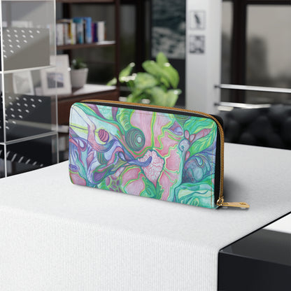 ELEMENTAL GARDEN | Zipper Wallet | NATURE'S BLOSSOMS
