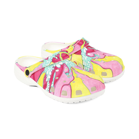 RADIANT HEART | Unisex Rubber Clogs | For Adults | HEART FLOW EXPANSION