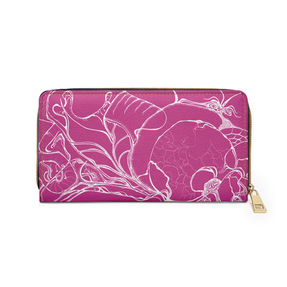 ELEMENTAL VISION | Zipper Wallet | PINK SINCERE