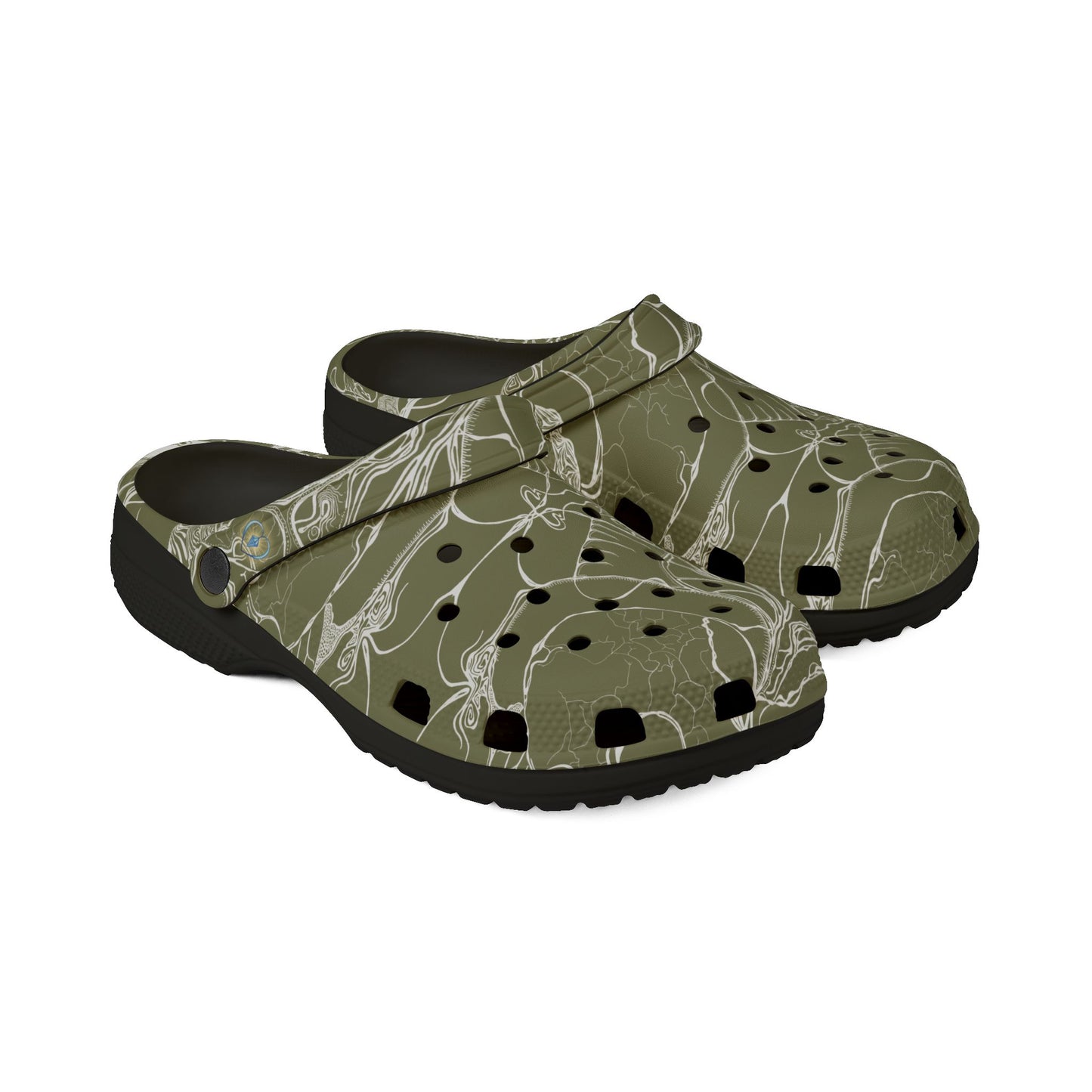 ELEMENTAL VISION | Unisex Rubber Clogs | For Adults | KHAKI BRAVE