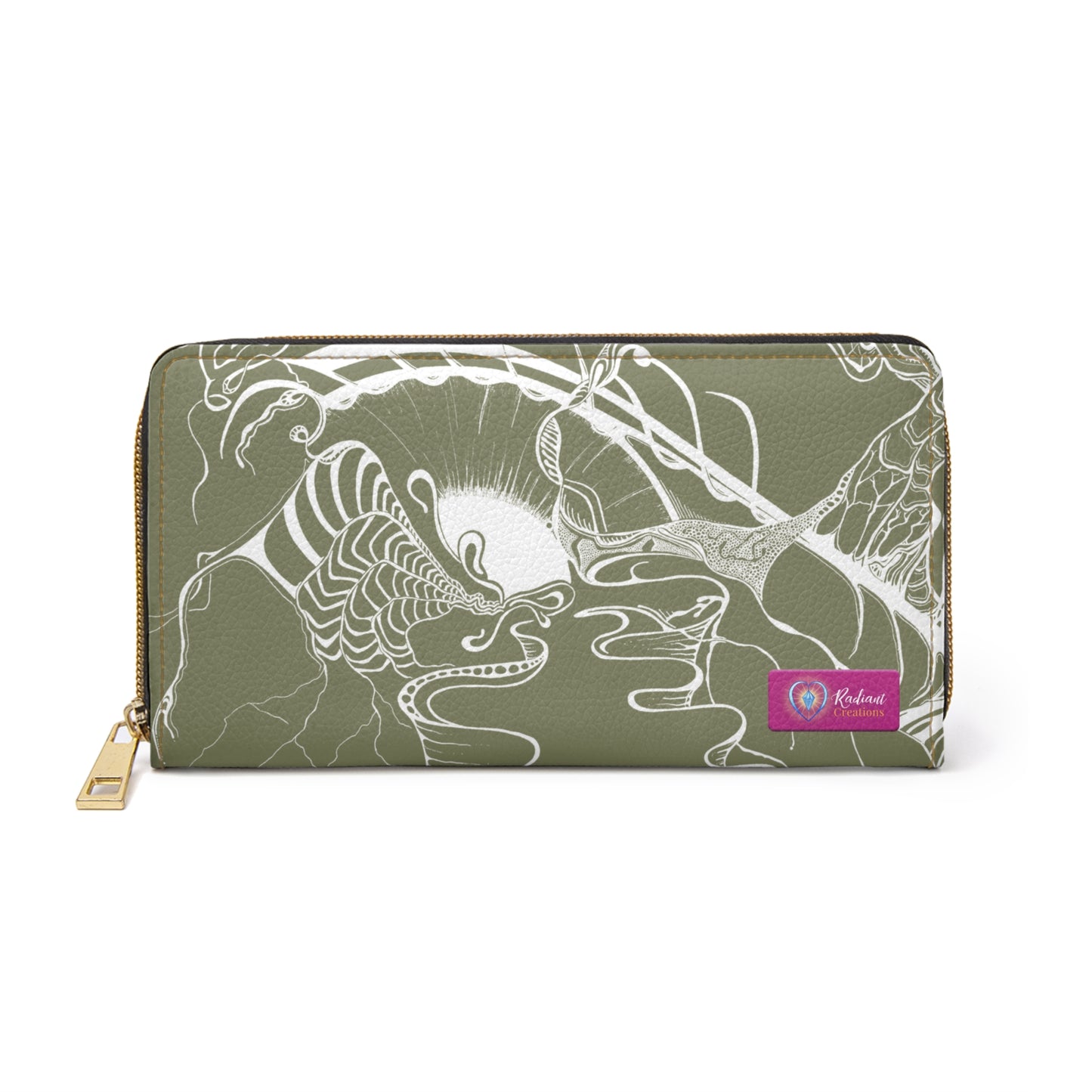 ELEMENTAL VISION | Zipper Wallet | KHAKI BRAVE