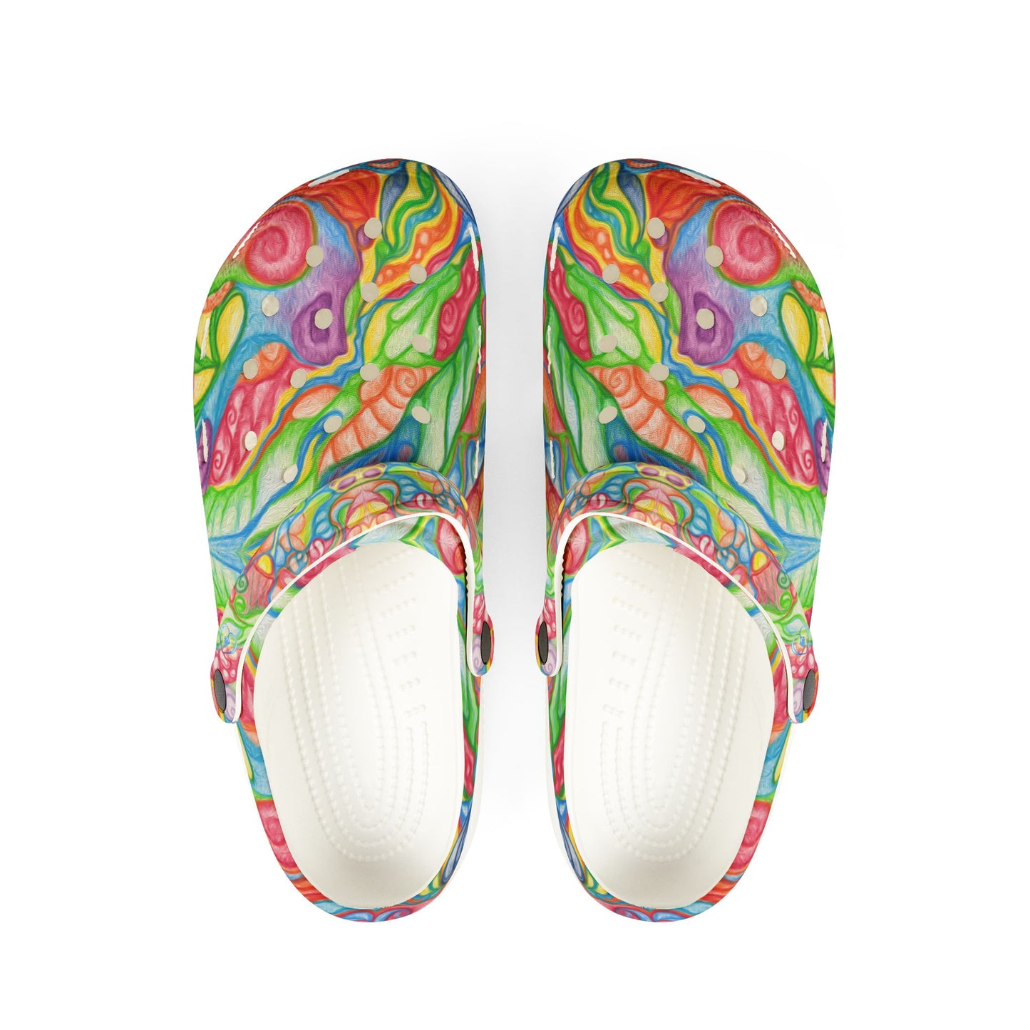 CELEBRATION | Unisex Rubber Clogs | For Adults | BUBBLING LIGHT