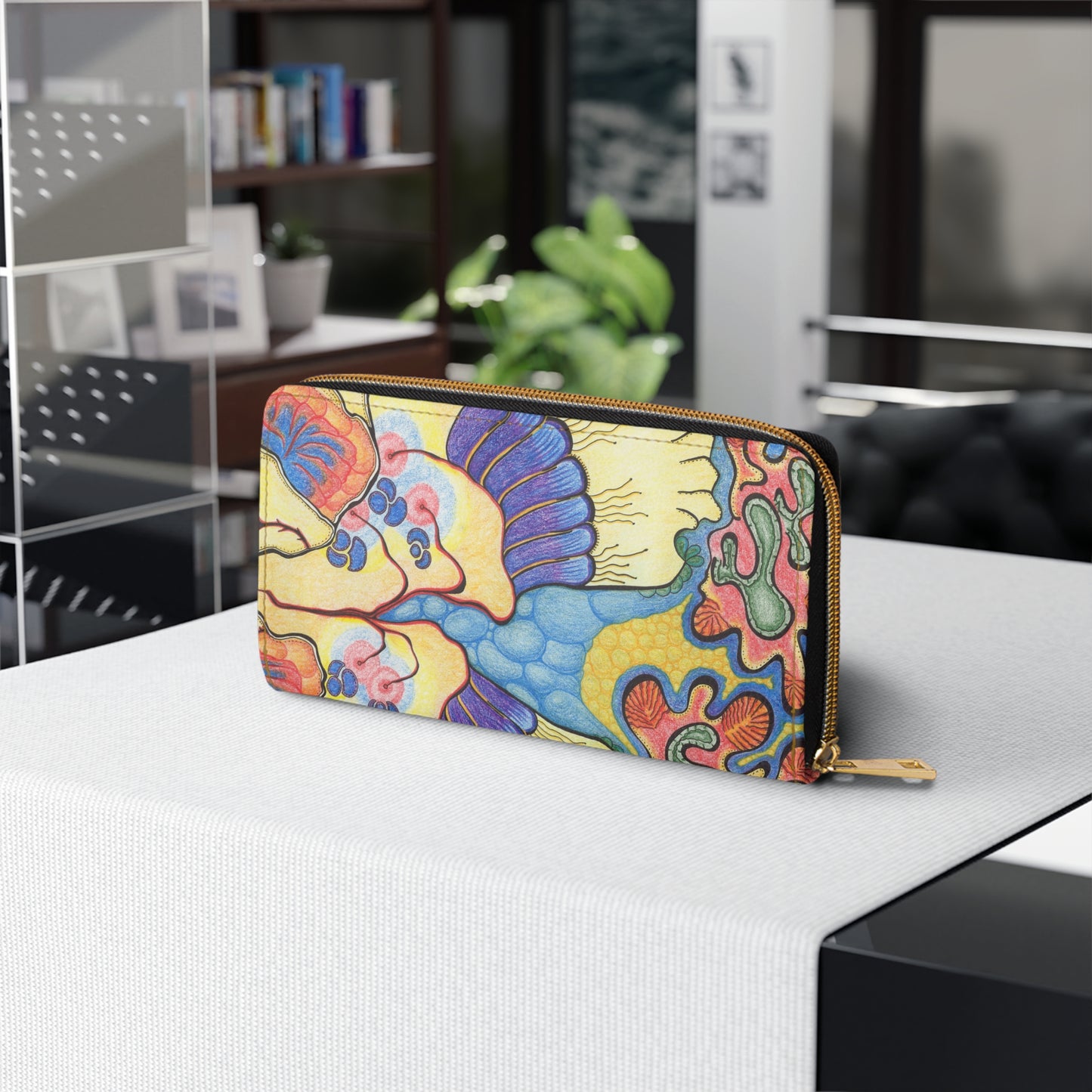 FERTILITY WINGS | Zipper Wallet | CREATIVE ABUNDANCE & PROSPERITY