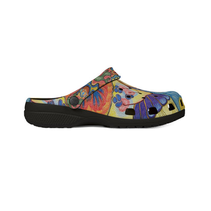 FERTILITY WINGS | Unisex Rubber Clogs | For Adults | CREATIVE ABUNDANCE & PROSPERITY