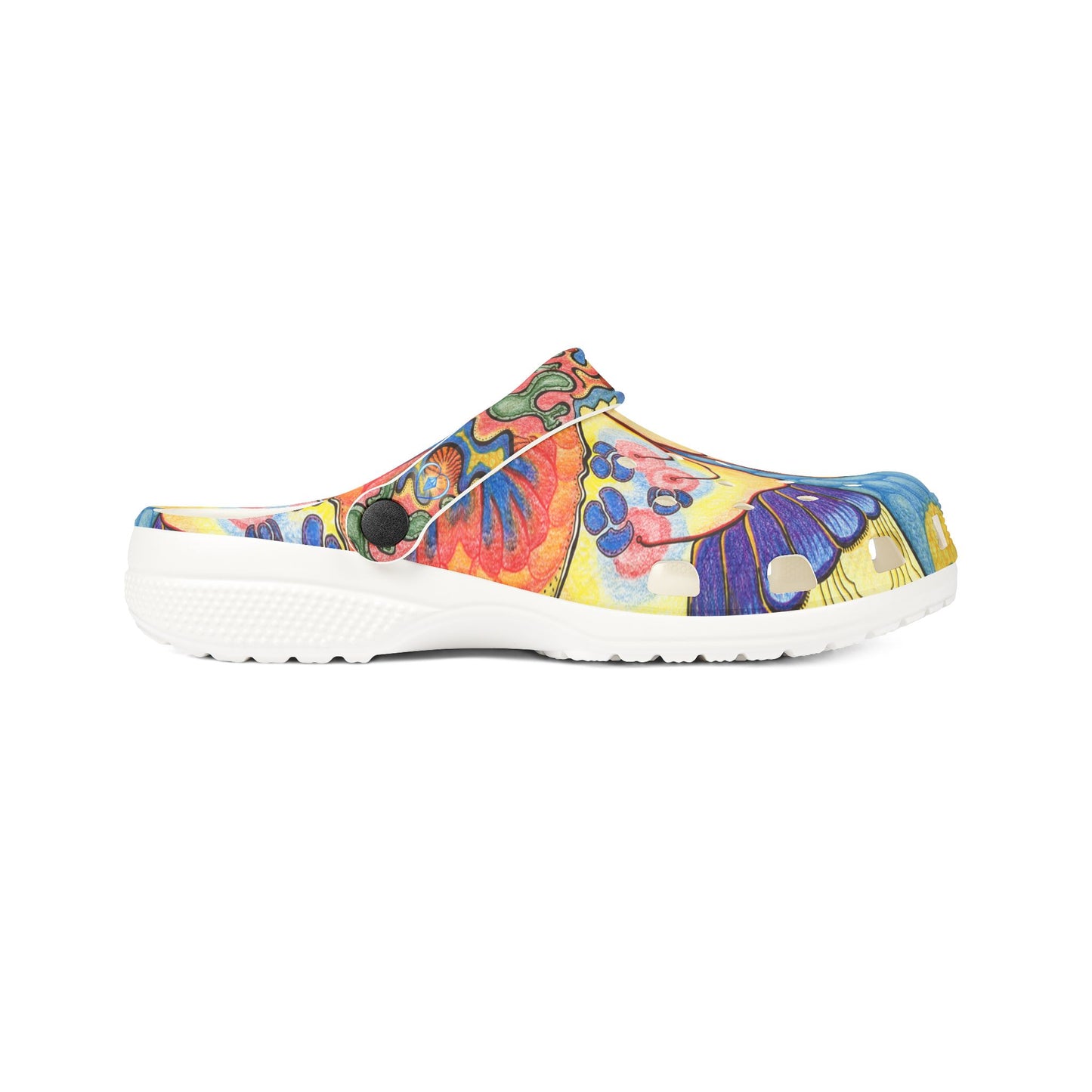 FERTILITY WINGS | Unisex Rubber Clogs | For Adults | CREATIVE ABUNDANCE & PROSPERITY