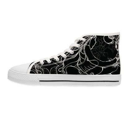 ELEMENTAL VISION Black ~ High-Top Sneakers for Women