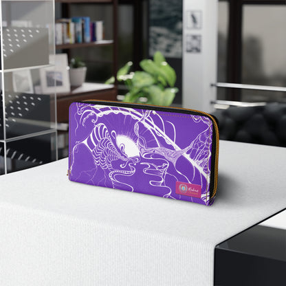 Elemental Vision | Zipper Wallet | Violet Light Higher Vision