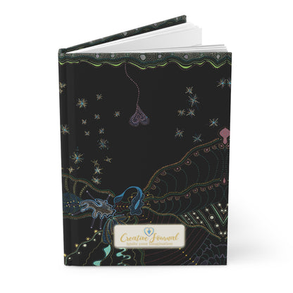 Lights Up ~ Creative Journal | A5 Hardcover Lined Notebook | Original Series
