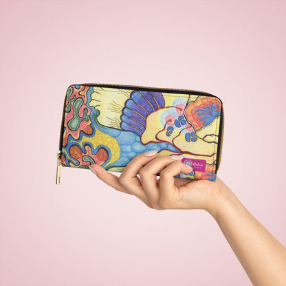 FERTILITY WINGS | Zipper Wallet | CREATIVE ABUNDANCE & PROSPERITY