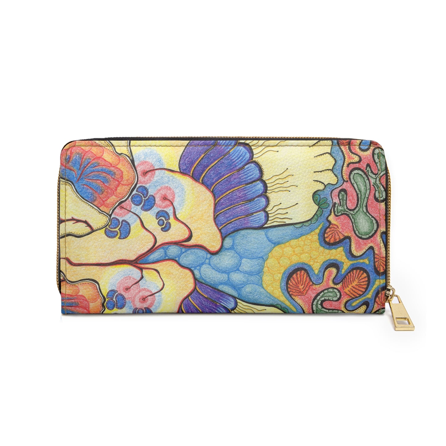 FERTILITY WINGS | Zipper Wallet | CREATIVE ABUNDANCE & PROSPERITY