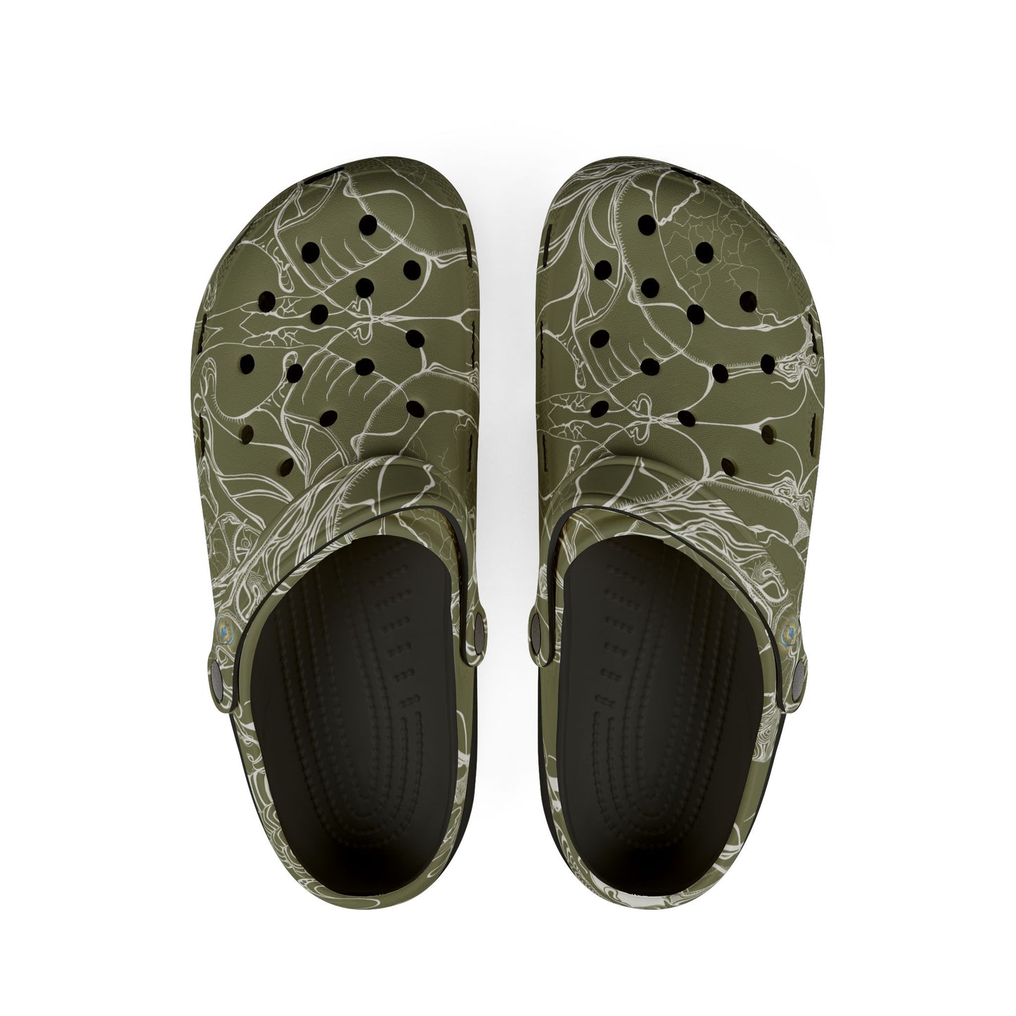 ELEMENTAL VISION | Unisex Rubber Clogs | For Adults | KHAKI BRAVE