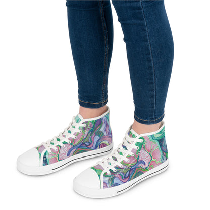 ELEMENTAL GARDEN High-Top Sneakers for Women.