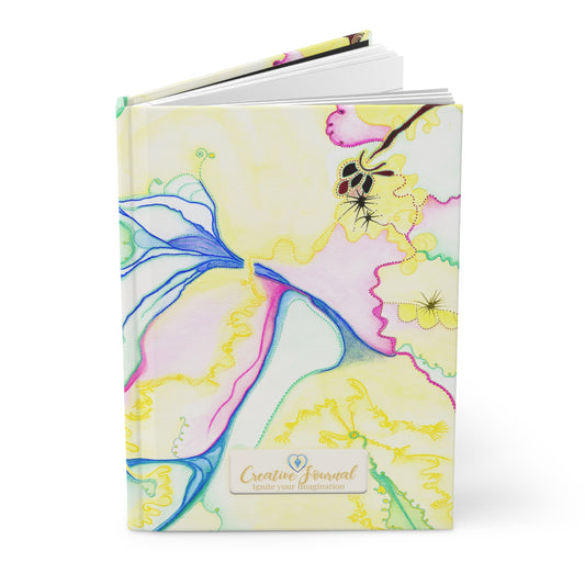 MUSICAL LIGHT | A5 Hardcover Lined | Creative Journal | SONG OF THE UNIVERSE