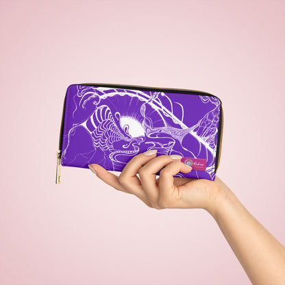 Elemental Vision | Zipper Wallet | Violet Light Higher Vision