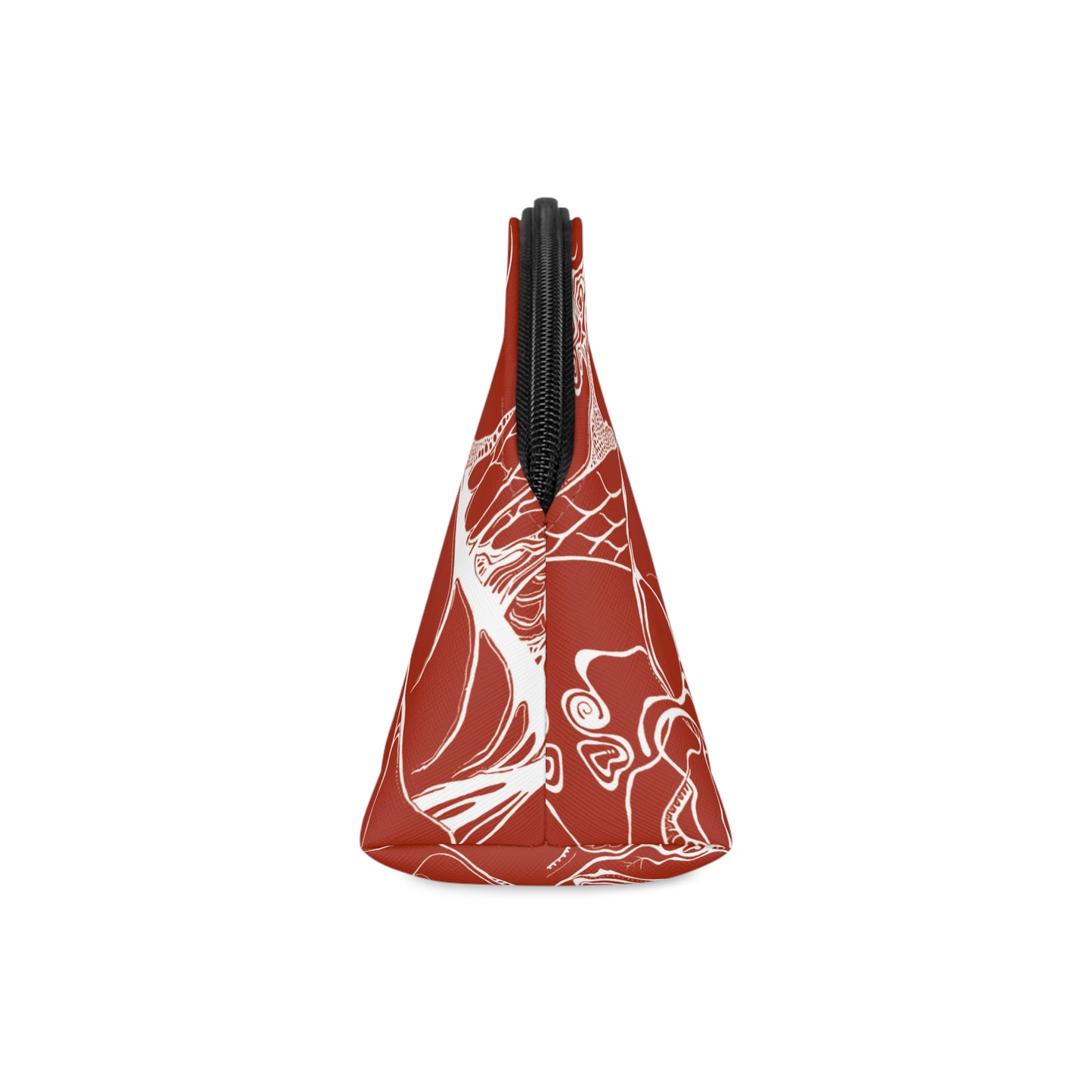 ELEMENTAL VISION | Makeup Bag | Versatile Accessory Radiant Pouch | RUST RED WARMTH