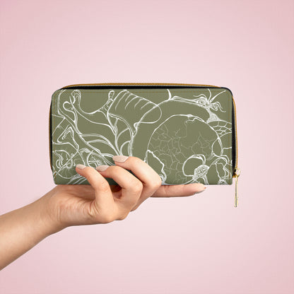ELEMENTAL VISION | Zipper Wallet | KHAKI BRAVE