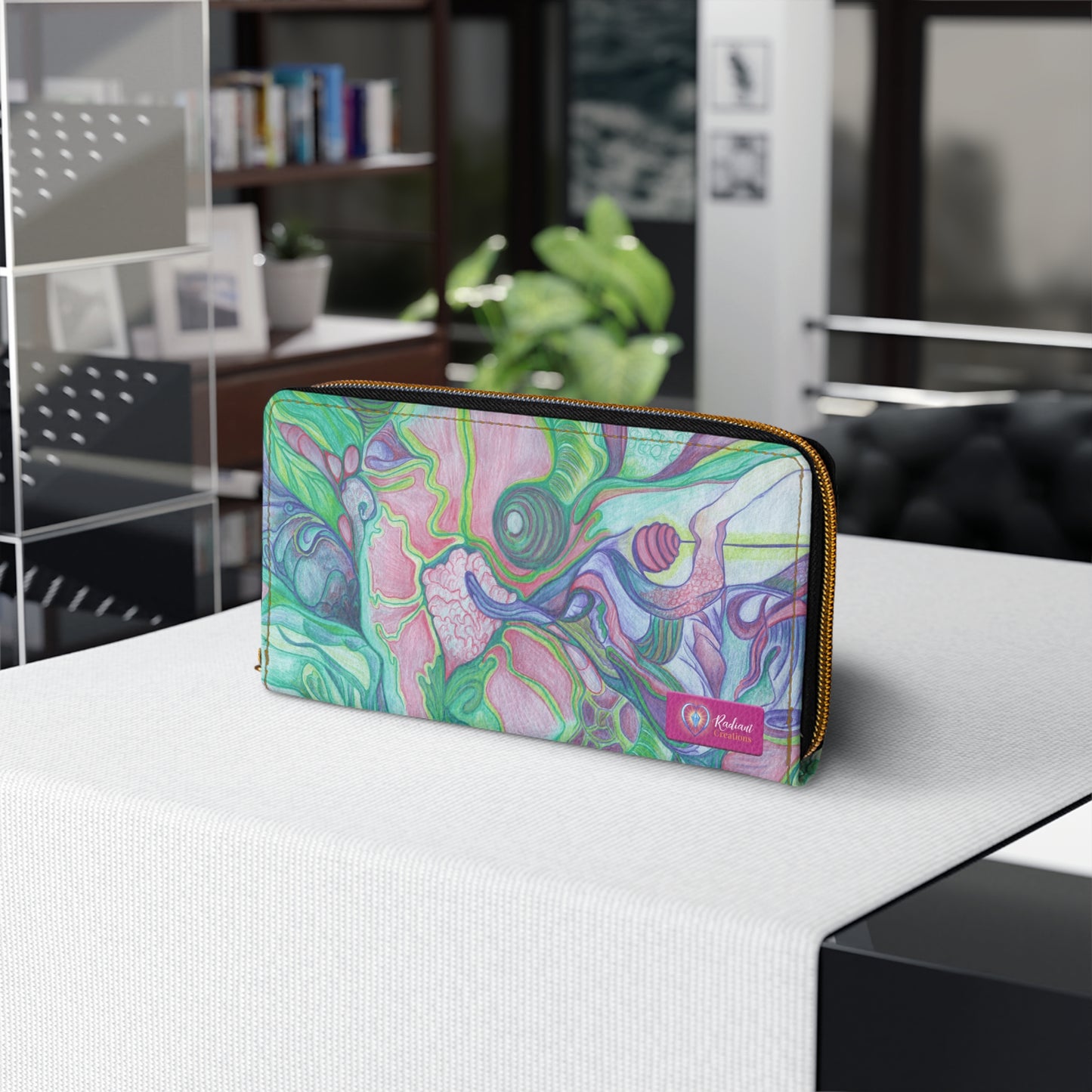 ELEMENTAL GARDEN | Zipper Wallet | NATURE'S BLOSSOMS