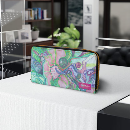 ELEMENTAL GARDEN | Zipper Wallet | NATURE'S BLOSSOMS
