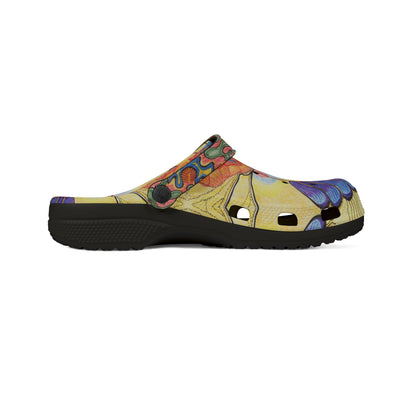 FERTILITY WINGS | Unisex Rubber Clogs | For Adults | CREATIVE ABUNDANCE & PROSPERITY