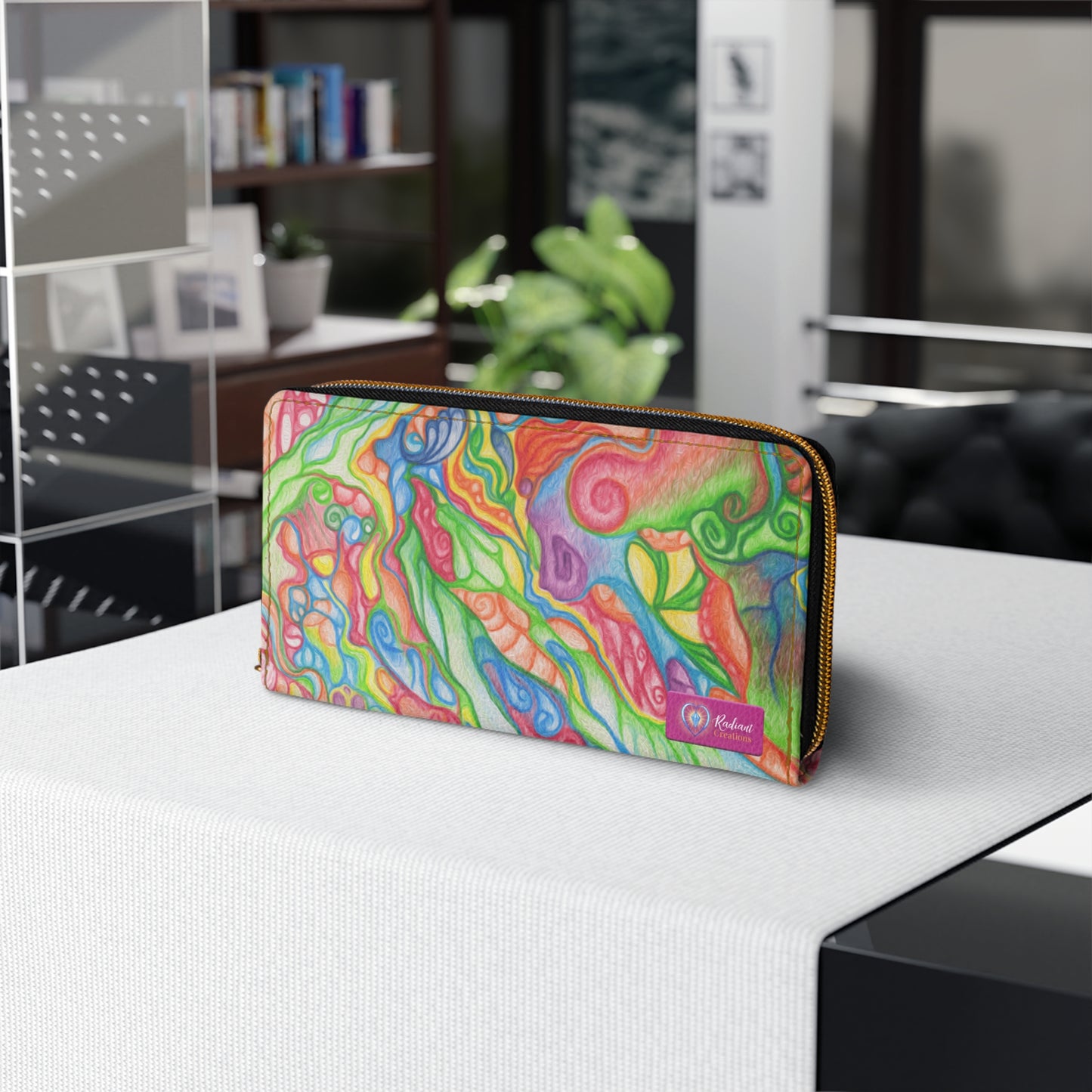 CELEBRATION | Zipper Wallet | BUBBLING LIGHT