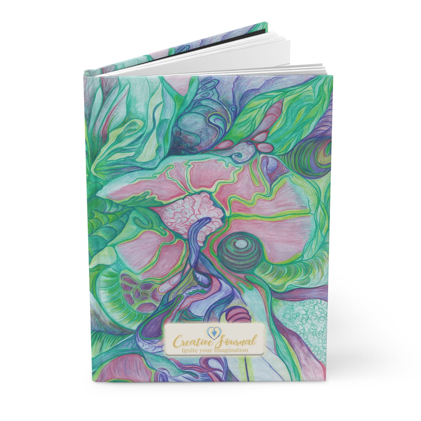 ELEMENTAL GARDEN ~ Creative Journal | A5 Hardcover Lined Notebook | Original Series