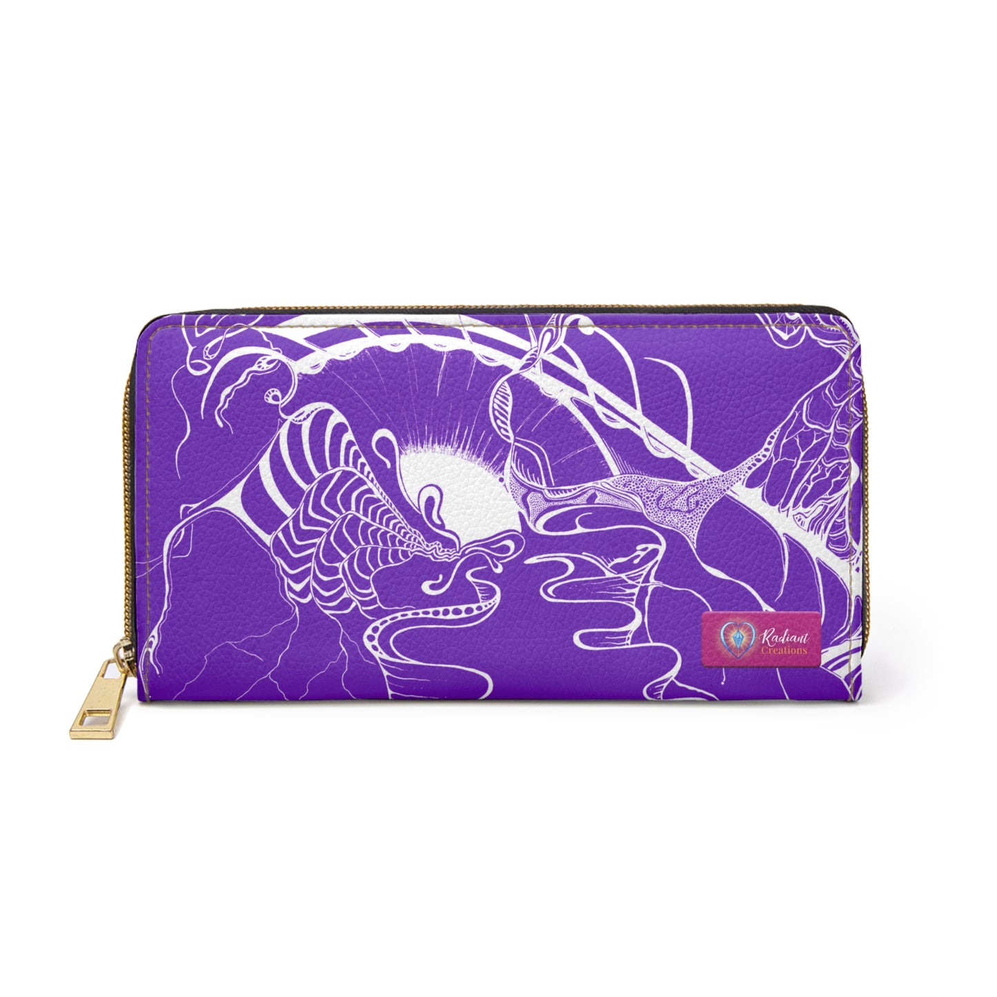 Elemental Vision | Zipper Wallet | Violet Light Higher Vision
