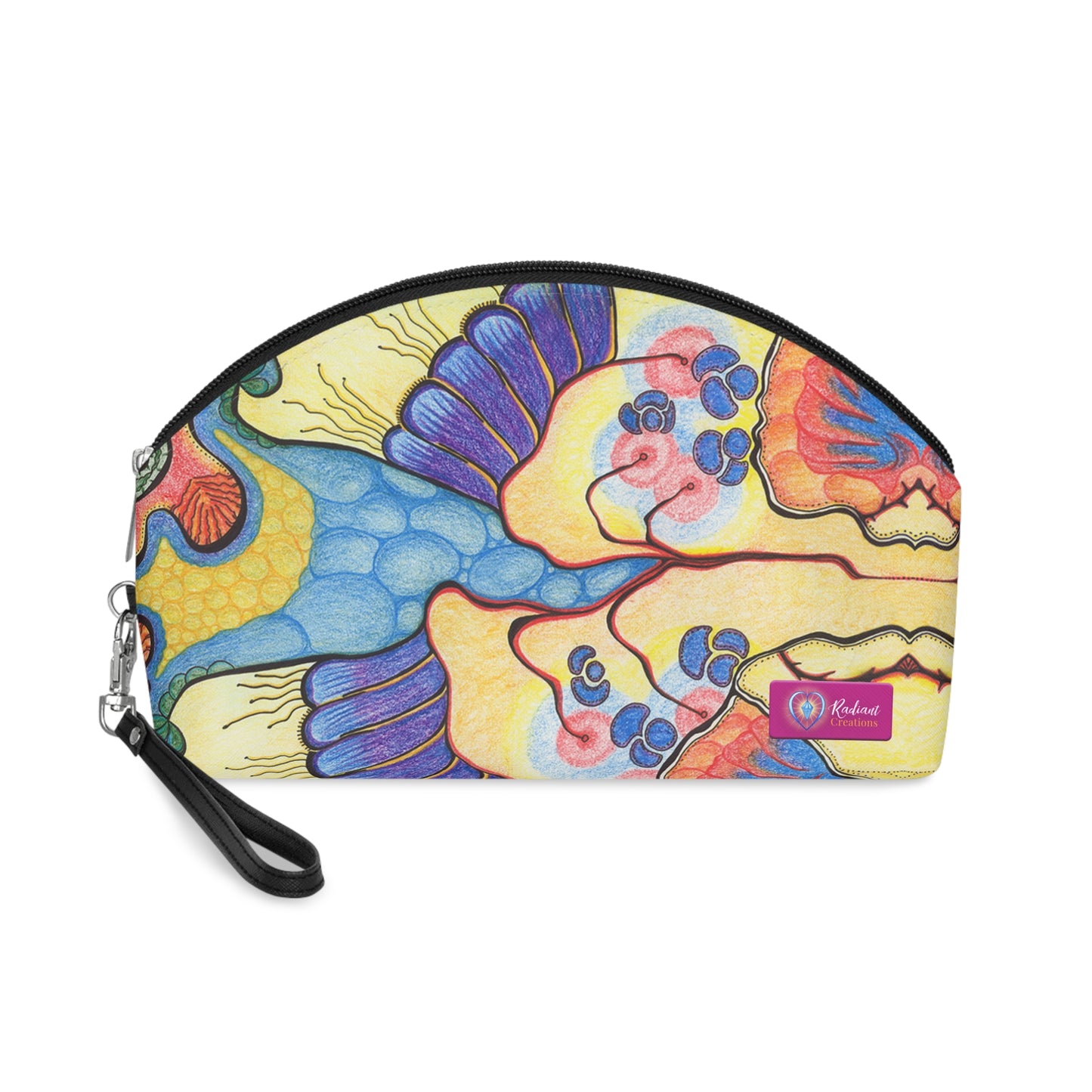 FERTILITY WINGS | Makeup Bag | Versatile Accessory Radiant Pouch | CREATIVE ABUNDANCE & PROSPERITY