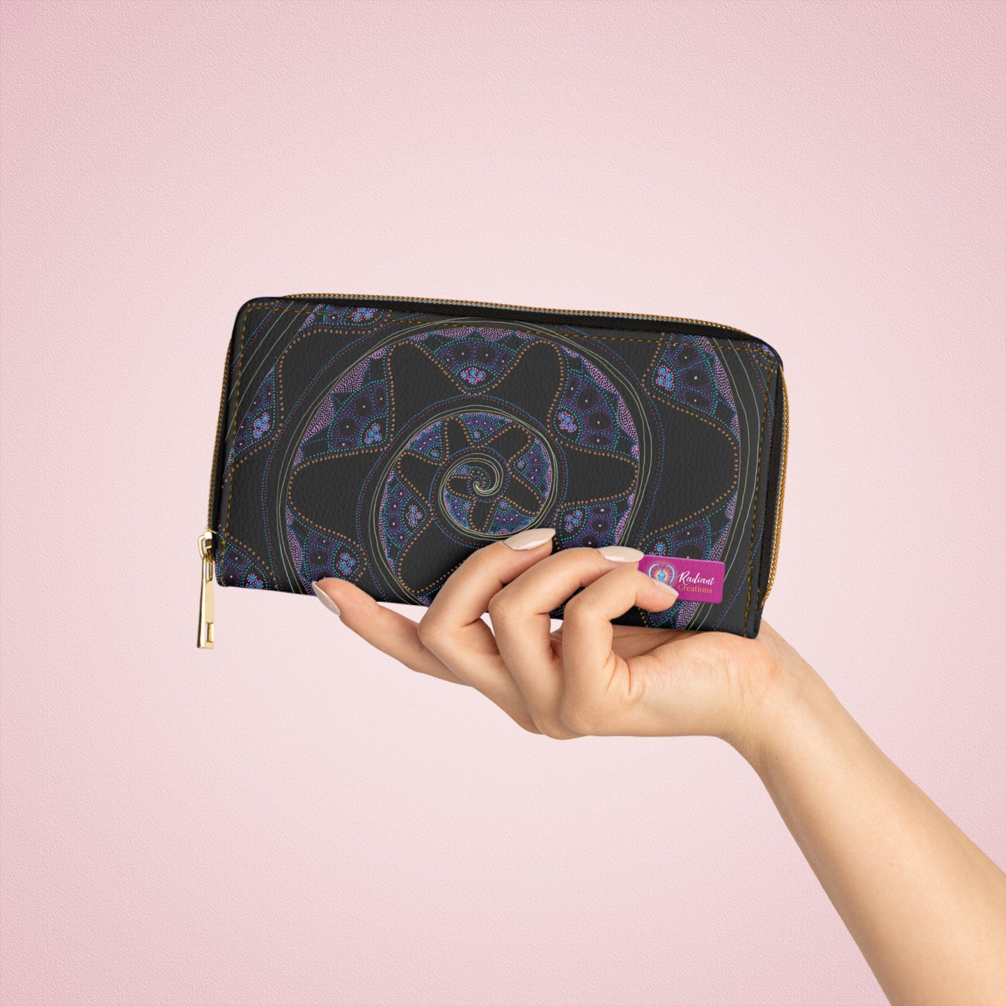 DREAMTIME SPIRAL | Zipper Wallet | INFINITE POSSIBILITIES