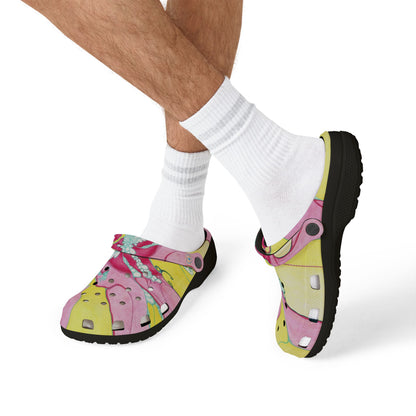 RADIANT HEART | Unisex Rubber Clogs | For Adults | HEART FLOW EXPANSION