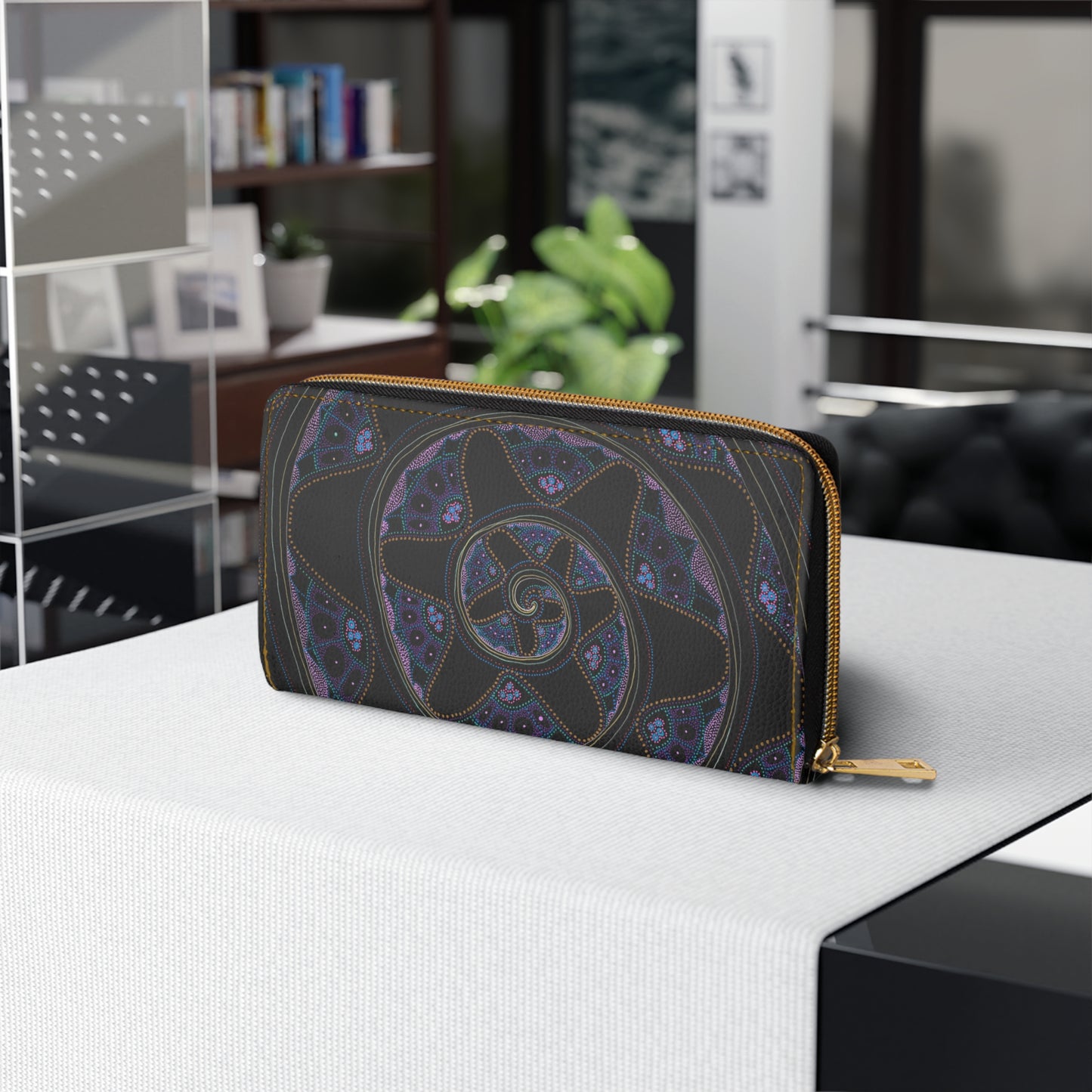 DREAMTIME SPIRAL | Zipper Wallet | INFINITE POSSIBILITIES