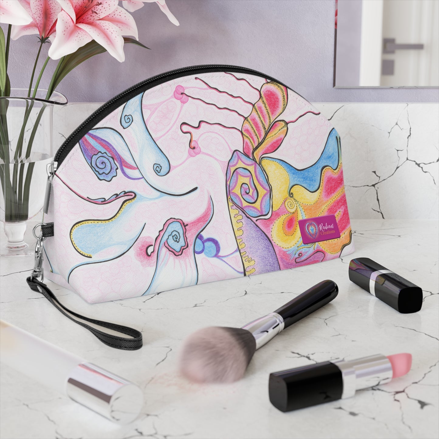 SPIRIT | Makeup Bag | Versatile Accessory Radiant Pouch | ETHEREAL BEAUTY
