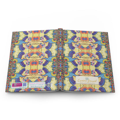 FERTILITY WINGS ~ MOSAIC ~ Creative Journal | A5 Hardcover Lined Notebook | Original Series