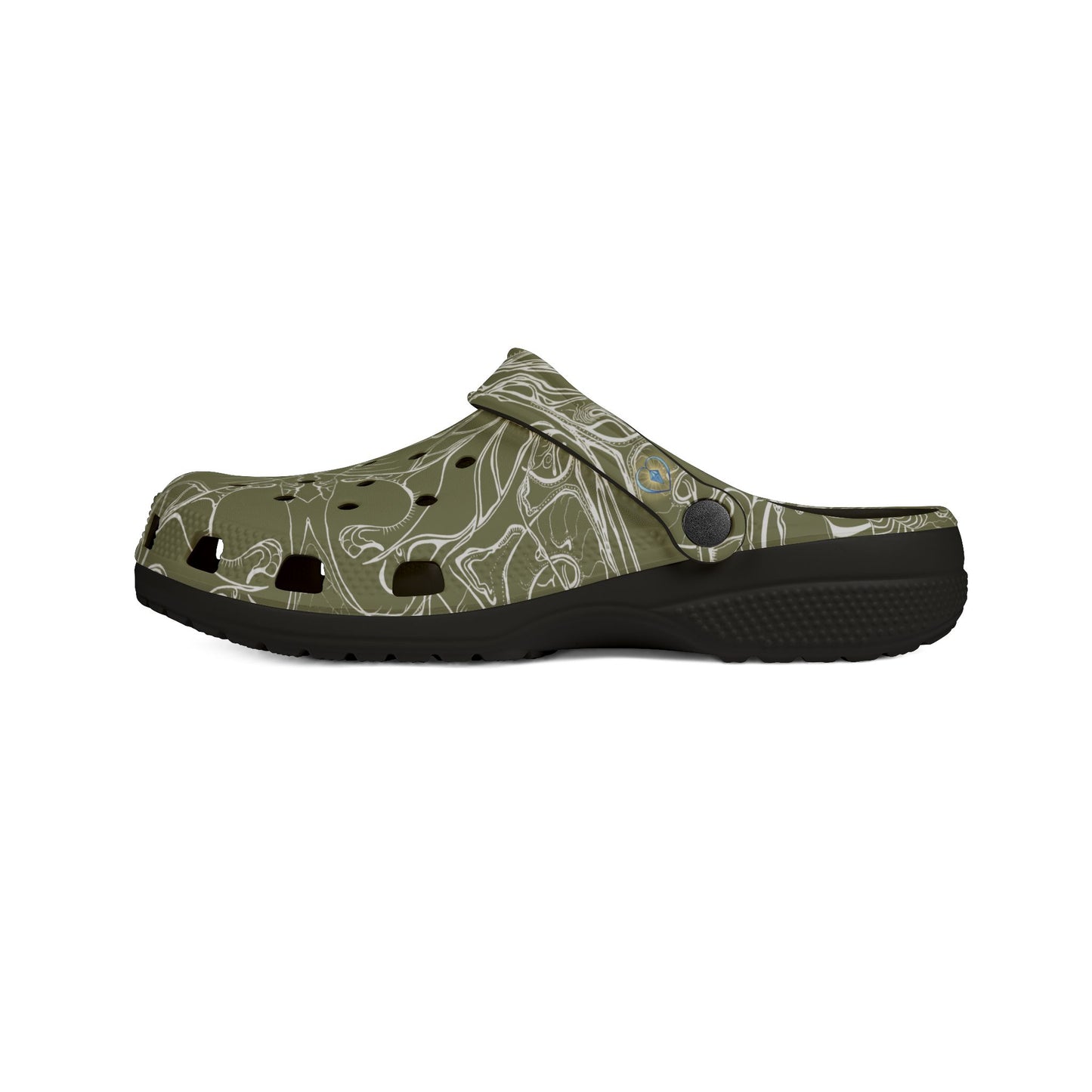 ELEMENTAL VISION | Unisex Rubber Clogs | For Adults | KHAKI BRAVE