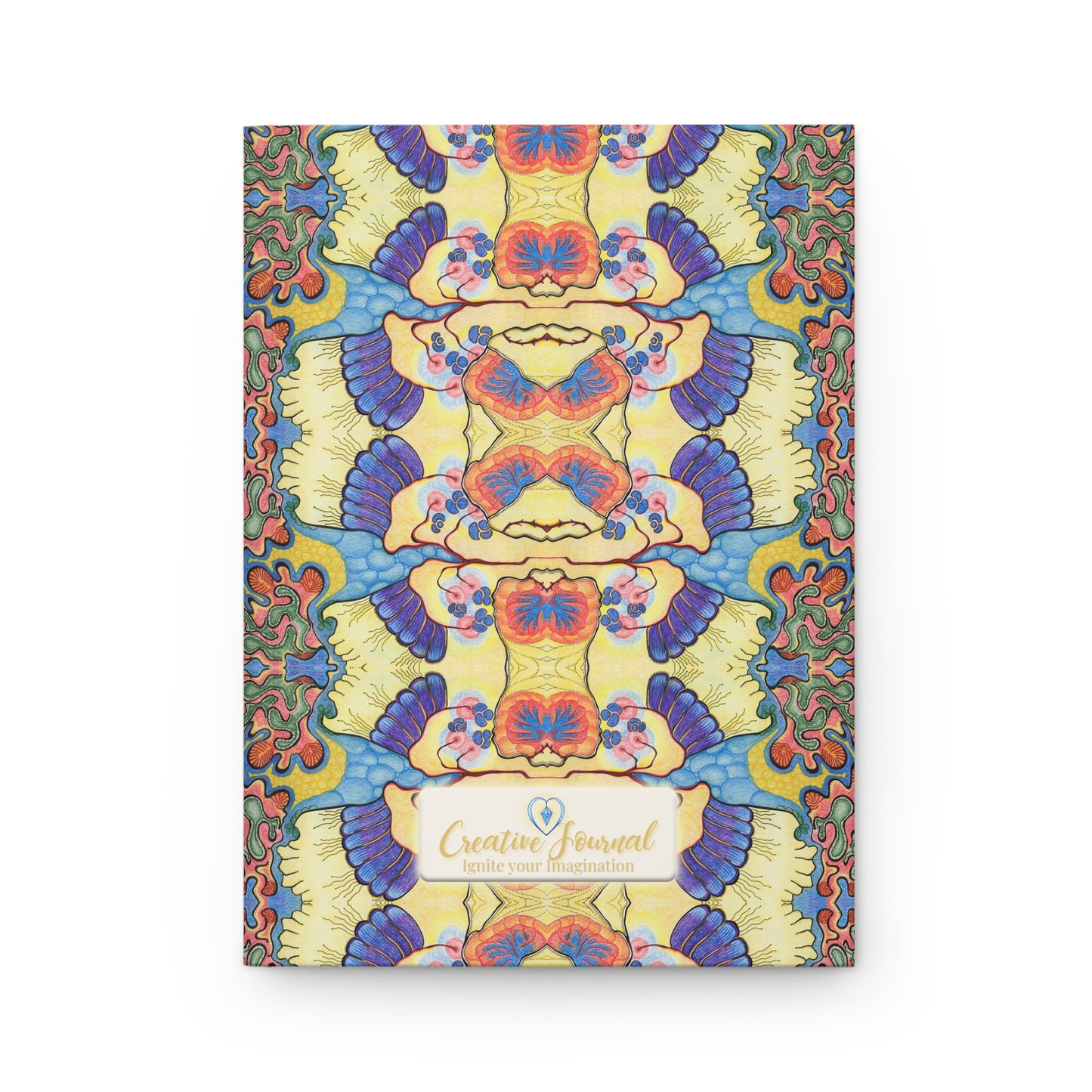 FERTILITY WINGS ~ MOSAIC ~ Creative Journal | A5 Hardcover Lined Notebook | Original Series