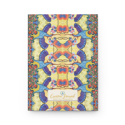 FERTILITY WINGS ~ MOSAIC ~ Creative Journal | A5 Hardcover Lined Notebook | Original Series