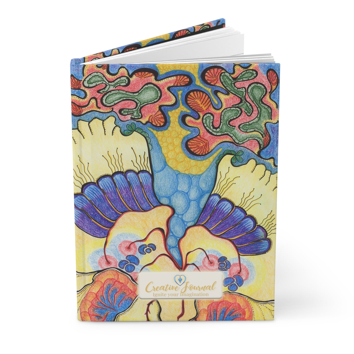 FERTILITY WINGS ~ Creative Journal | A5 Hardcover Lined Notebook | Original Series