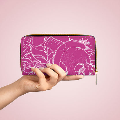 ELEMENTAL VISION | Zipper Wallet | PINK SINCERE