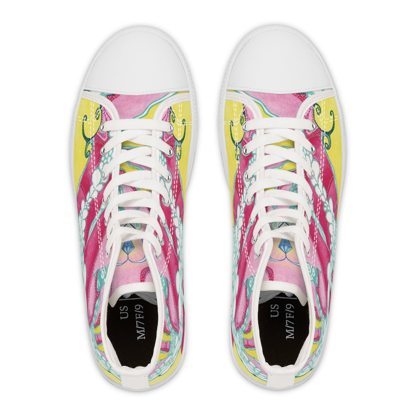 RADIANT HEART | High-Top Sneakers | For Women | HEART FLOW EXPANSION