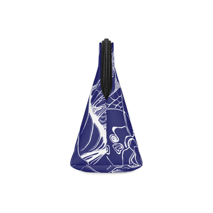 ELEMENTAL VISION | Makeup Bag | Versatile Accessory Radiant Pouch | MIDNIGHT BLUE LOVE