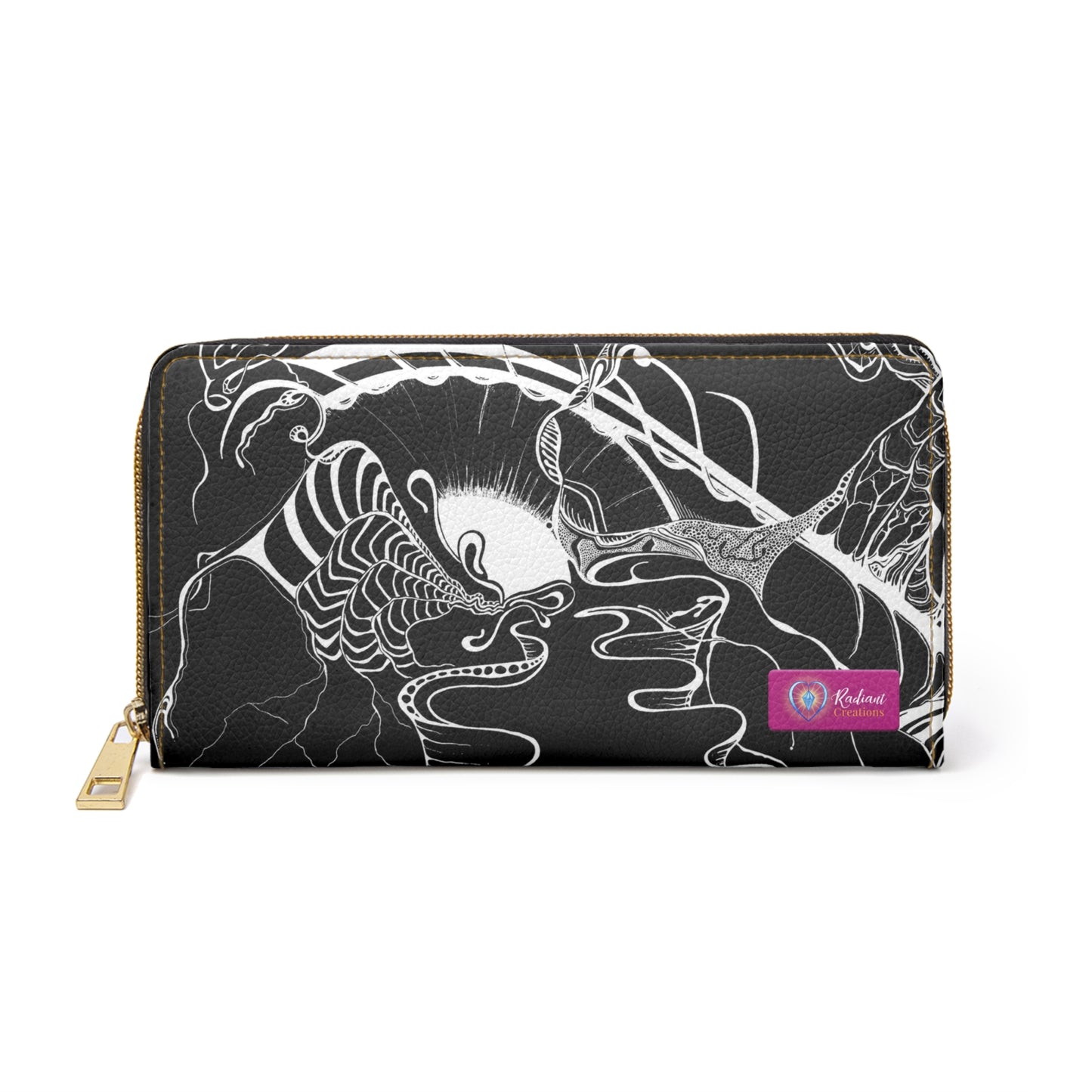 Elemental Vision | Zipper Wallet | Black Clarity