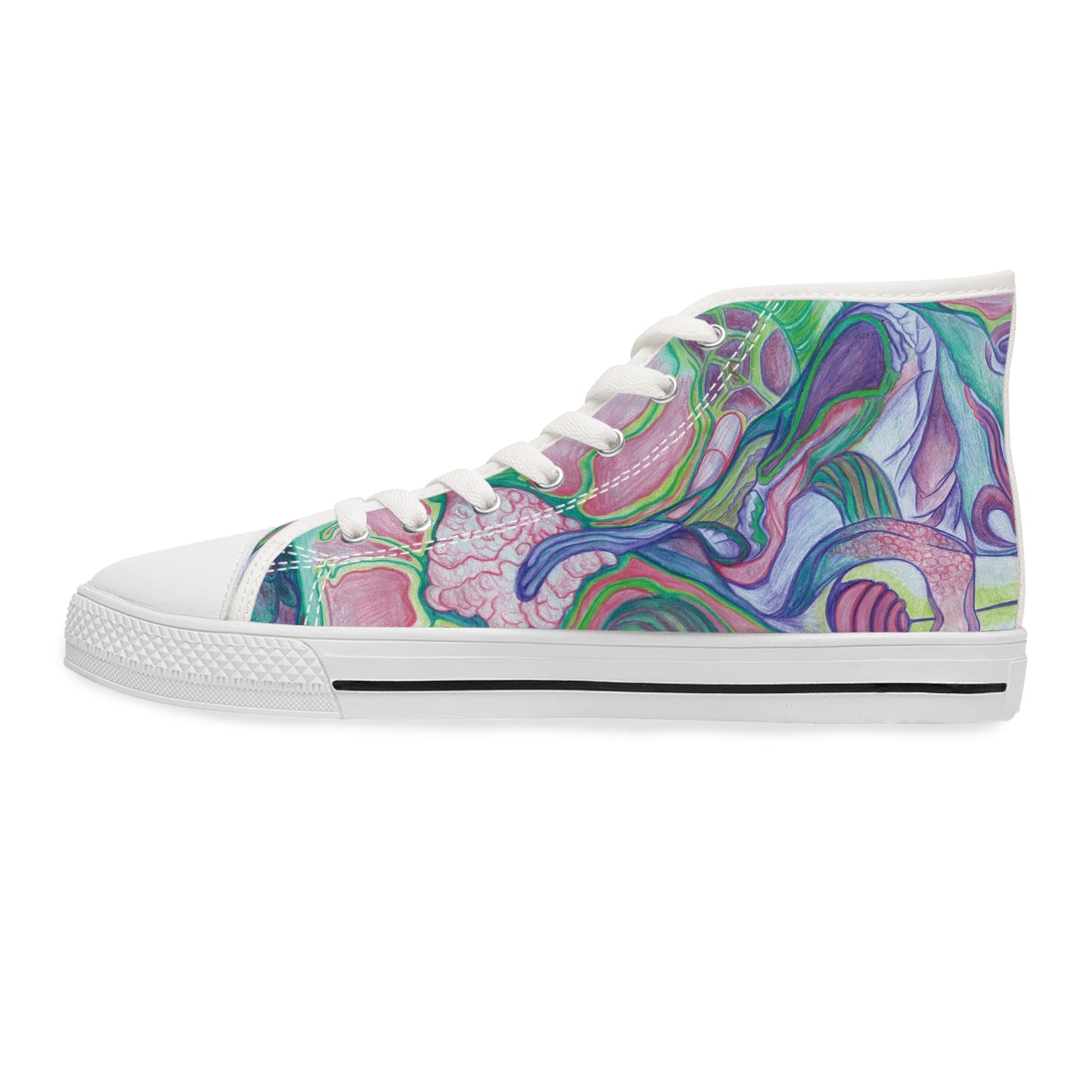 ELEMENTAL GARDEN High-Top Sneakers for Women.