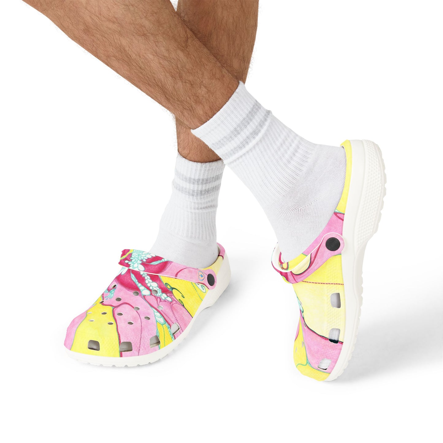 RADIANT HEART | Unisex Rubber Clogs | For Adults | HEART FLOW EXPANSION