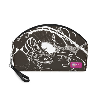 ELEMENTAL VISION | Makeup Bag | Versatile Accessory Radiant Pouch | DARK CHOC BROWN COMFORT