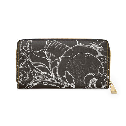 Elemental Vision | Zipper Wallet | Dark Choc Brown Comfort